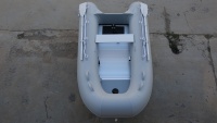 Bateaux pneumatiques robustes avec fond plat en PVC, bateau de pêche gonflable en caoutchouc pour la dérive et les activités de plein air