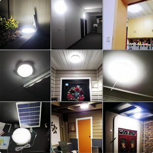 Plafonnier <span class=keywords><strong>solaire</strong></span> d'<span class=keywords><strong>intérieur</strong></span>, vente directe usine, avec télécommande, <span class=keywords><strong>lampe</strong></span> <span class=keywords><strong>solaire</strong></span> pour extérieur et <span class=keywords><strong>intérieur</strong></span>, maison - Product Image 2