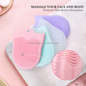 Nuovi guanti per la pulizia del massaggio facciale in Silicone brevettato guanti esfolianti coreani guanti esfolianti per il corpo del viso - Product Image 3