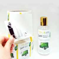 Étiquettes imprimées double face Étiquettes adhésives double face pour produits Autocollants pour fenêtre Autocollants privés