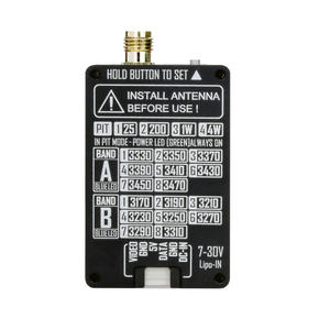 4W 1.3G 3.3G 4.9-6G VTX พร้อมโปรโตคอล IRC Tramp เสาอากาศ SMA 7-36V แบบยึดด้วยสกรู อุปกรณ์เสริมโดรนระยะไกล VTX Drone A - Product Image 6
