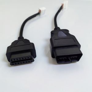 Cable de Extensión OEM ODM OBD 2 de 16 Pines Macho y Hembra a Terminal TE 1318386-1 TE 1376106-1 Macho y Hembra de 16 Pines - Product Image 2