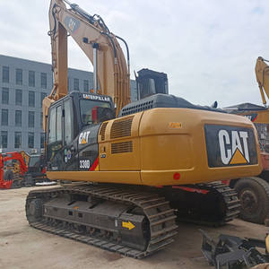 Excavateurs originaux d'occasion de 30 tonnes Pelles sur chenilles CAT 330D Machines de construction avec équipement parfait en vente - Product Image 1