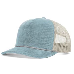 Unisex Trống 5 Bảng Điều Chỉnh Lưới Trở Lại Trucker Mũ Chất Lượng Cao Tùy Chỉnh Thêu Vải To Sợi Trucker Hat Mũ Thể Thao - Product Image 6