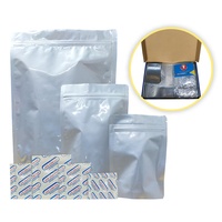 100PSC Mylar Zakken Voor Voedsel Opslag Met Zuurstof Schokdempers 300CC 1 Gallon 10 "X 14", 6 "X 9", 4 "X 6" Resealable Tassen