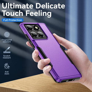 重型装甲保护壳适用于摩托罗拉 Moto <span class=keywords><strong>Edge</strong></span> 2025/ Moto G77 Moto G57 <span class=keywords><strong>Edge</strong></span> 70 Hybrid 2in1 双层防摔手机保护壳 - Product Image 4