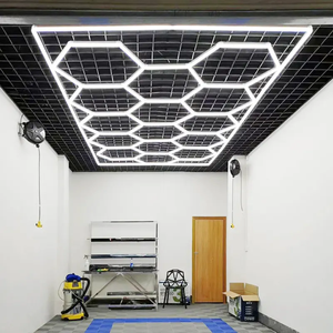 Hanyin Chic trang trí nội thất nhà để xe hình lục giác chiếu sáng hexagrid đèn cho xe cửa hàng phòng chờ khu vực - Product Image 3