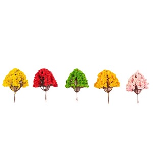Artificial Decorative <b>Trees</b> <b>Plastic</b> Flower Miniature Landscape Ornaments Indoor Outdoor Garden Decoration D1481 - Product Image 1