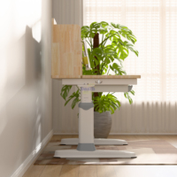 XiangHe Bureau pour enfants en bois à hauteur réglable de qualité supérieure Design moderne ergonomique avec étagère organisateur pour coin d'étude de chambre à coucher