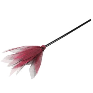 Escoba de bruja desmontable para Halloween Opciones multicolores para decoraciones de fiestas de festivales de fantasmas Mago de fuente transfronteriza - Product Image 5