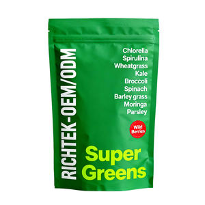 Supplément en poudre de mélange de superaliments à base de plantes entièrement naturels à base d'extraits de plantes naturelles, sans OGM et sans gluten - Product Image 5