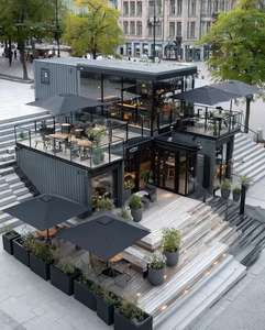 <span class=keywords><strong>บ้าน</strong></span>คอนเทนเนอร์เหล็กสองชั้น ขนาด 20 ฟุต ทนทาน ดีไซน์ทันสมัย เหมาะสำหรับโรงแรมระดับไฮเอนด์ รีสอร์ท <span class=keywords><strong>บ้าน</strong></span>พักตากอากาศ และสำนักงาน - Product Image 3