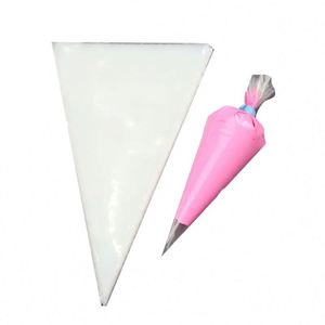 Sac en LDPE monocouche haute pression, transparent, jetable, triangulaire, en plastique, écologique, pour la maison et la cuisine - Product Image 1