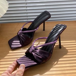 Talon Femme 2024 Última Moda en Zapatos de Tacón para Mujer, Mules de Moda, Zapatos de Tacón Delgado para Mujer - Product Image 2