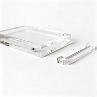 Boîtier acrylique personnalisé en usine avec couvercle magnétique pour slabs PTCG et OPTCG 35PT PSAed / CGC, avec protection antichoc et présentoir acrylique BGS