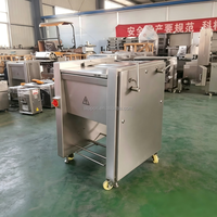 Machine à décortiquer la viande à haute capacité pour porc, bœuf, agneau, steaks, morceaux de filet, éplucheur de tendons et éliminateur de peau argentée pour boucherie