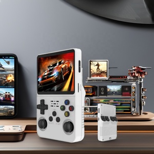 Console de jeu portable rétro noire R36S, mini console de poche de 3,5 pouces pour enfants et adultes, Wi-Fi, idée cadeau très populaire - Product Image 5