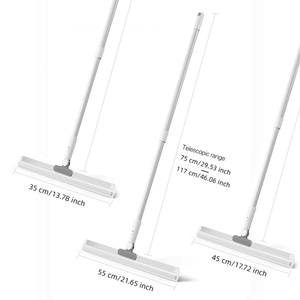 Có Thể Điều Chỉnh Silicone Sàn Scraper <span class=keywords><strong>Squeegee</strong></span> Hộ Gia Đình Ma Thuật Chổi Phòng Tắm <span class=keywords><strong>Squeegee</strong></span> Sàn Phòng Tắm Scraper Lau - Product Image 1