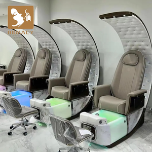 Chaise de pédicure professionnelle haut de gamme, 5 moteurs, cuir PU électrique, garantie 3 ans, pour salon de beauté, usage professionnel - Product Image 2