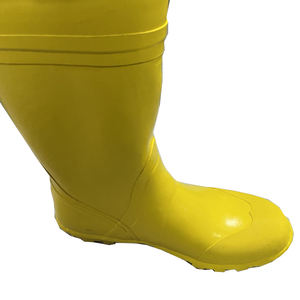 Échassiers en caoutchouc épais adaptés aux besoins du client <span class=keywords><strong>de</strong></span> taille <span class=keywords><strong>de</strong></span> cuisse <span class=keywords><strong>de</strong></span> cuissardes <span class=keywords><strong>de</strong></span> hanche des hommes <span class=keywords><strong>de</strong></span> couleur jaune d'odm d'oem pour la ferme d'aqua <span class=keywords><strong>de</strong></span> pêche - Product Image 4