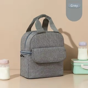 Sac isotherme double couche épaissi pour femme, sac à dos portable pour repas et aliments pour bébé, pochette réfrigérante - Product Image 2