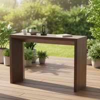 Table console en bois de style américain moderne |   Buffet d'entrée de luxe |   Buffet élégant pour couloir et salon