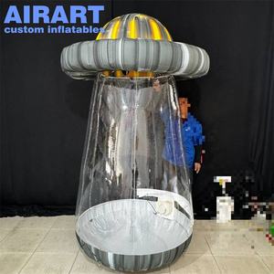 Modelli Gonfiabili di <span class=keywords><strong>UFO</strong></span> Alti 2m per Decorazione di Eventi, Grandi Palloni Pubblicitari a Forma di <span class=keywords><strong>UFO</strong></span> - Product Image 6