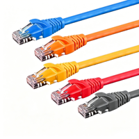 Cable de Extensión Ethernet LAN IDEALINK, Fabricado en China, 1m 3m 5m, RJ45 Cat6 UTP, Conductor de Aluminio Sólido de 8 Hilos