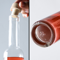 Bouteilles à vin glacé à col long de 200 ml, 375 ml, 500 ml, 750 ml
