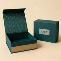 Cajas de Regalo Rígidas de Cartón con Cierre Magnético Premium, Personalizadas, de Lujo, Grandes, con Acabado Mate UV y Logotipo, Hechas con Materiales Reciclados