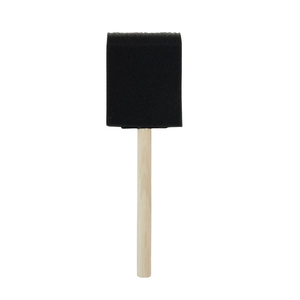 Lot de 4 pinceaux en mousse noire avec manche en <span class=keywords><strong>bois</strong></span>, <span class=keywords><strong>éponge</strong></span>s de 1, 2, 3 et 4 pouces, <span class=keywords><strong>l</strong></span>égers et durables, pour teintures, vernis et travaux manuels <span class=keywords><strong>sur</strong></span> grandes surfaces - Product Image 3