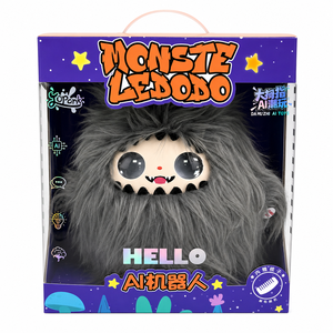 Nouveau <span class=keywords><strong>Robot</strong></span> en Peluche Intelligent IA 2026 avec Yeux LED, Commande Vocale, Jouet Interactif Intelligent, Rechargeable par USB, Cadeaux Compagnons / <span class=keywords><strong>Robot</strong></span> Domestique Intelligent - Product Image 5