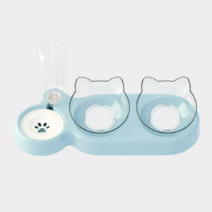 Nuevo comedero ecológico para mascotas y cuenco de agua para PC, cuenco pequeño doble para gatos y perros, accesorios ligeros y automáticos para mascotas - Product Image 5