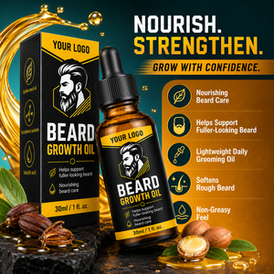 Premium Men <b>Beard</b> <b>Care</b> Improve Rough Dry <b>Beard</b> Promote Growth Nourish Hair Follicles Natural Plant Extracts Men <b>Beard</b> Growth Oil - Product Image 5