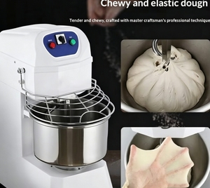 Pétrin professionnel de boulangerie 75 kg <span class=keywords><strong>10</strong></span> <span class=keywords><strong>L</strong></span>, machine à pétrir la pâte à nouilles 50 kg, prix industriel - Product Image 2