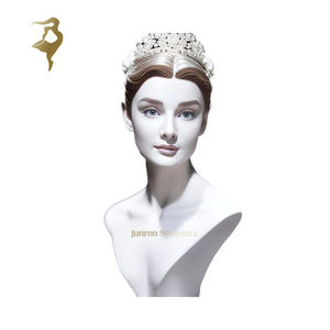 Religiosa de metal de primera calidad nuestra señora bendiga la Virgen María busto estatuas de Fátima - Product Image 5