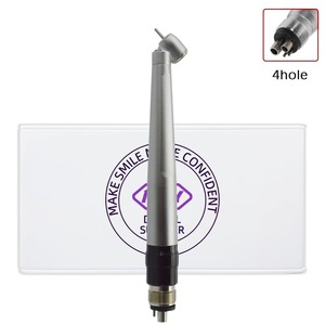 Pulvérisation d'eau unique dentaire 45 degrés LED pièce à main haute vitesse E-générateur pour couplage rapide intégré petite tête Qd bouton poussoir - Product Image 3