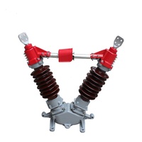 Interruptor Desconectador de Alta Tensión para Exteriores Dika GW5-40.5, 50Hz, 40.5kV, Monofásico, con Aislamiento de Silicona, Industrial