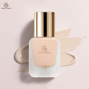 <strong>AG</strong> Cosmetics Lightweight Liquid Foundation Natural Cream Soft Mist Non-Cakey Moisturizing for All Skin - Product Image 1