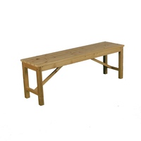 Banc extérieur d'approvisionnement direct d'usine meubles de parc extérieurs bancs en bois de 2 sièges