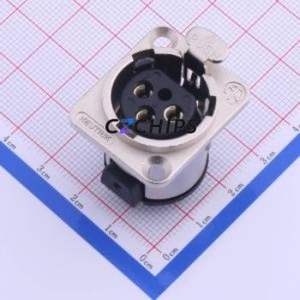 NC3FD-V XLR Connector Through hole Component (THT) Connector - Product Image 1
