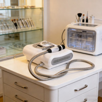 Máquina de Masaje Facial de Electroporación Fría de Escritorio, la Más Popular, para Rejuvenecimiento de la Piel, Estiramiento de la Piel y Antienvejecimiento