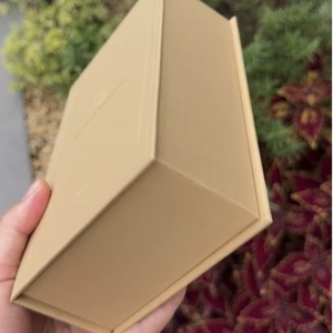 Book Shaped Rigid <b>Gift</b> <b>Box</b> Ivory Board Hot Stamping Logo Sponge Liner High End Craft Packaging - Product Image 5
