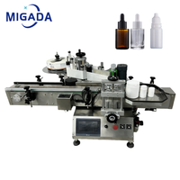 Machine d'étiquetage automatique pour bouteilles rondes, équipement d'étiquetage pour bouteilles en plastique et en verre