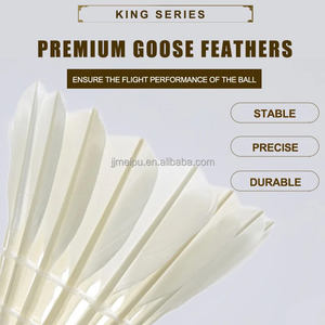 ลูกแบดมินตันคาวาซากิ ขายดี ลูกแบดมินตันสำหรับเล่นกลางแจ้ง ทนทาน เป็นมิตรกับสิ่งแวดล้อม บรรจุในกล่องกระดาษทรงกระบอก ขนนกห่าน - Product Image 5