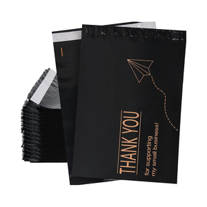 Tùy Chỉnh Poly Túi In Kỹ Thuật Số Tự Con Dấu Có Thể Tái Chế Màu Đen Vận Chuyển Phong Bì Cho Kinh Doanh Giày & Vớ Bao Bì - Product Image 1