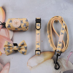 OKEYPETS-<span class=keywords><strong>Collar</strong></span> de entrenamiento para caminar, <span class=keywords><strong>collar</strong></span> ajustable con estampado de poliéster para mascotas, hebillas de metal personalizadas, collares para perros - Product Image 4