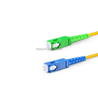 Fabricant de cordon de raccordement SM SX SC APC à SC UPC 0.9mm G657A1 LSZH 2m cordon de raccordement Fibra Optica
