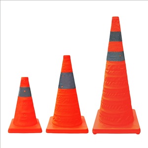 <span class=keywords><strong>Cono</strong></span> <span class=keywords><strong>de</strong></span> Expansión Plegable Portátil <span class=keywords><strong>de</strong></span> Seguridad, Reflectante y Anticolisión, Tipo <span class=keywords><strong>Cono</strong></span> <span class=keywords><strong>de</strong></span> Helado - Product Image 4