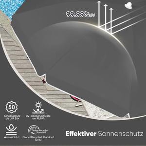 ร่มชายหาดสีเหลืองสำหรับปิกนิกโพลีเอสเตอร์ (140กรัม/ตร. ม.) 6Ft ราคาถูกออกแบบโลโก้ได้ง่าย - Product Image 6